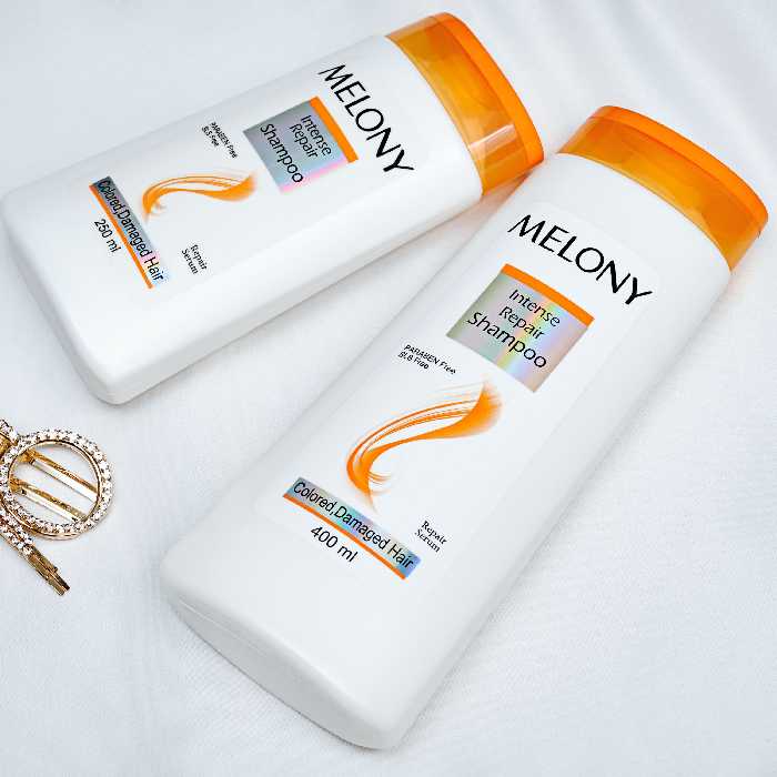 شامپو ترمیم کننده ملونی مناسب موهای رنگ شده و آسیب دیده- 400 میل