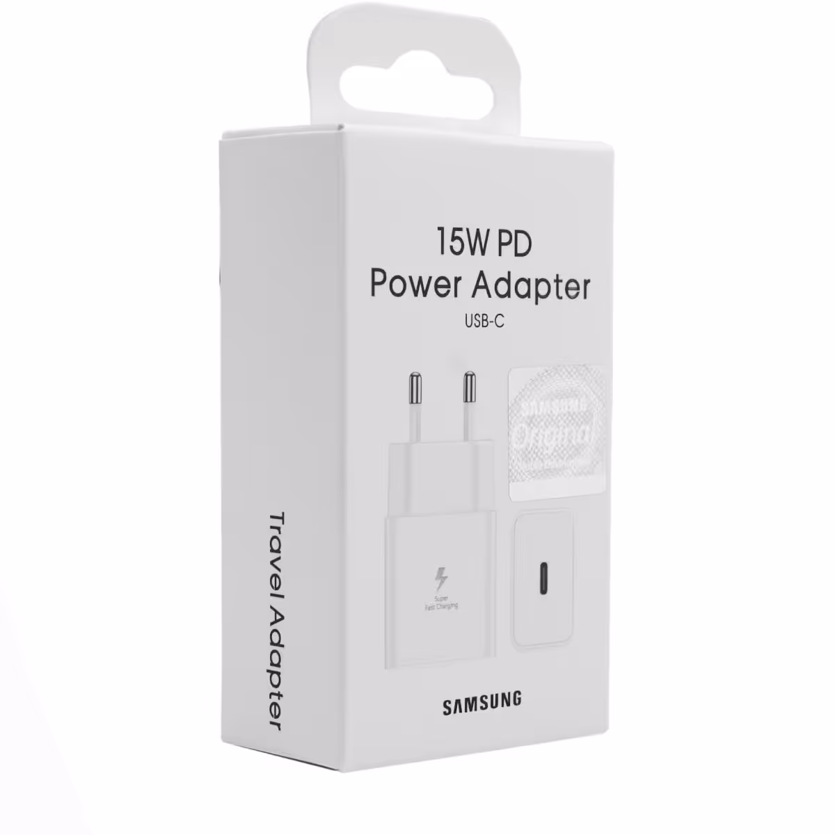 آداپتور(کلگی)15وات تایپ سی  type cسامسونگ رنگ سفید