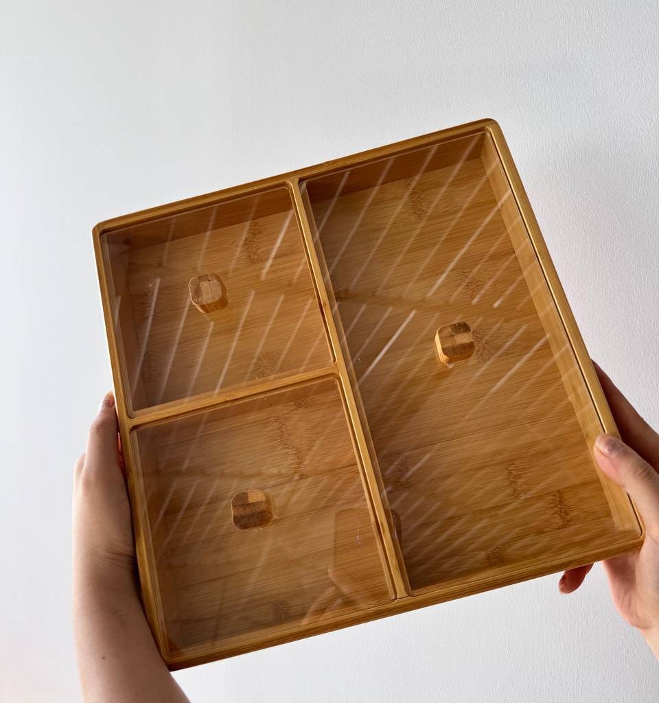 ظرف تیبگ سه قسمته وگاتی