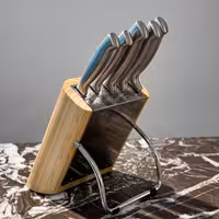 سرویس کارد آشپزخانه 6 پارچه برند GMZ  مدل KEB03B