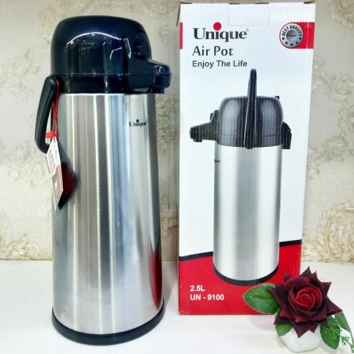 فلاسک فلاکس پمپی 2/5 لیتری مدل 9101یونیک اصل