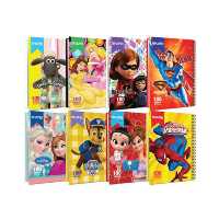 دفتر مشق 100 برگ شفیعی 51 با جلد گالینگور در طرح های متفاوت مجموعه 8 عددی