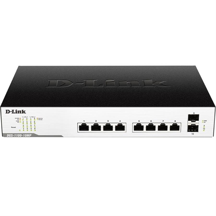 سوئیچ 10 پورت و مدیریتی دی لینک دی جی اس 1100 10 ام پی