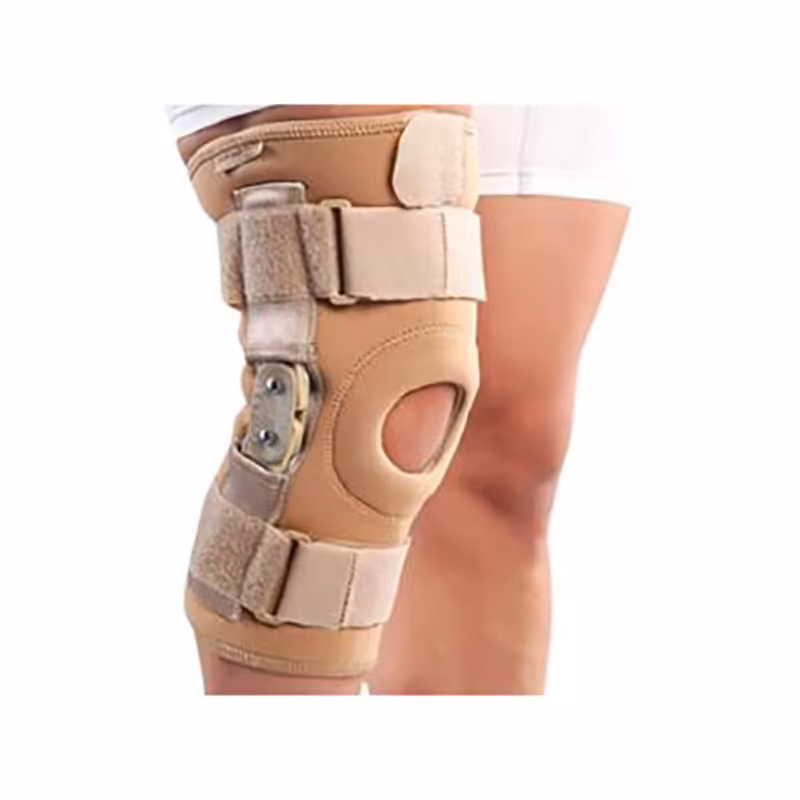 زانوبند طبی مفصل دار نئوپرن پاک سمن مدل 134