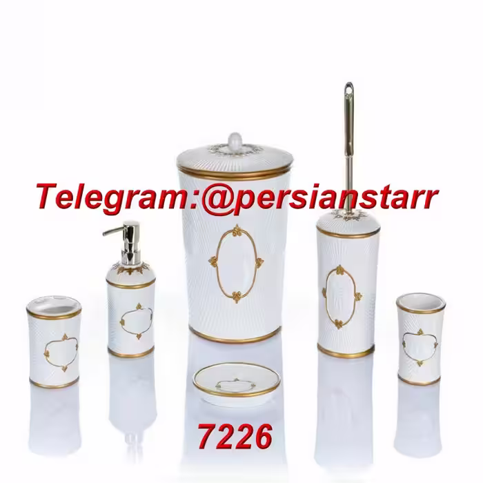 سرویس بهداشتی کنتراست 6پارچه 7226