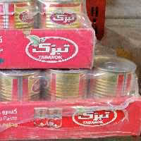 کنسرو رب گوجه فرنگی، تبرک، 800 گرمی، باکس 12 عددی