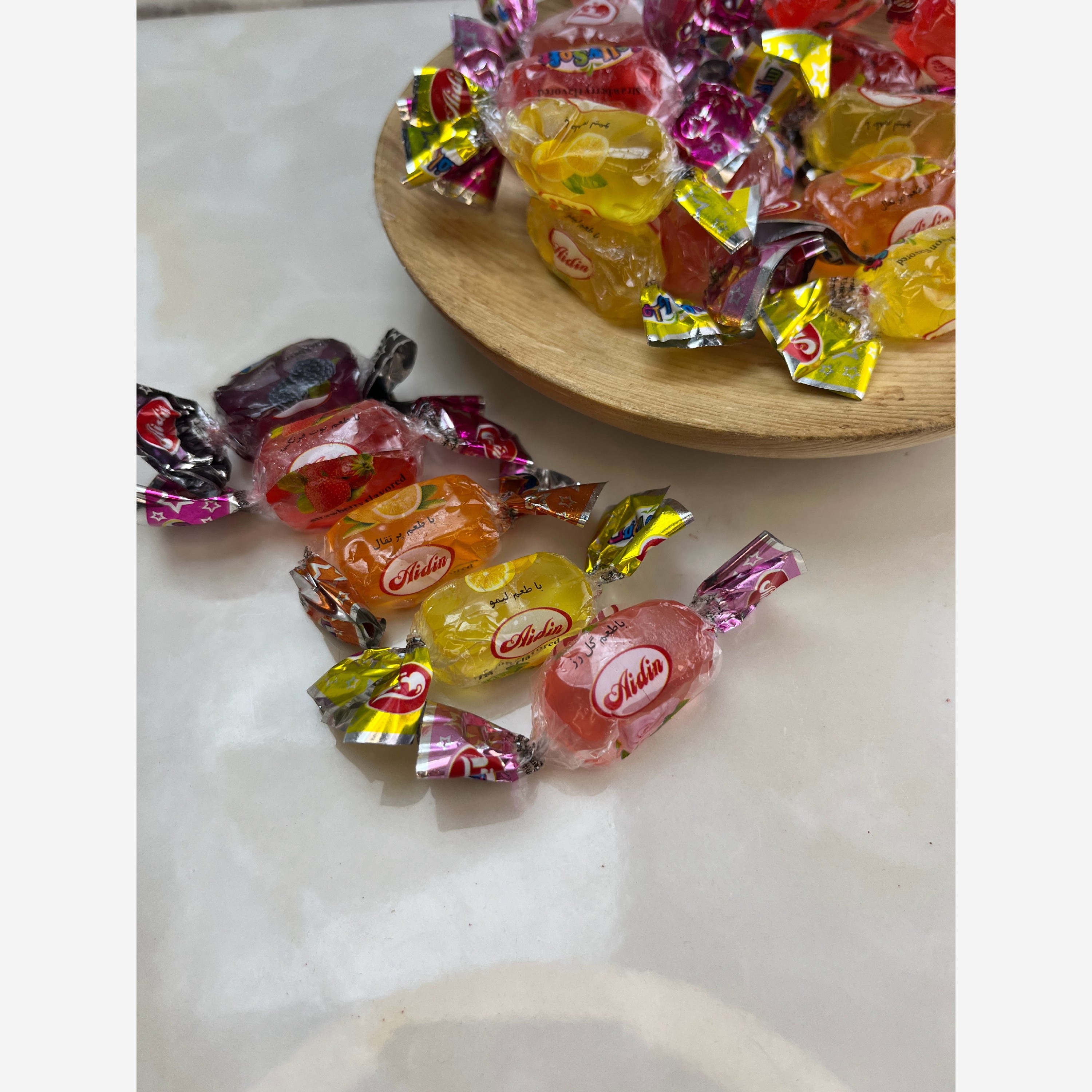تافی پاستیلی جلی سافت یک کیلویی آیدین