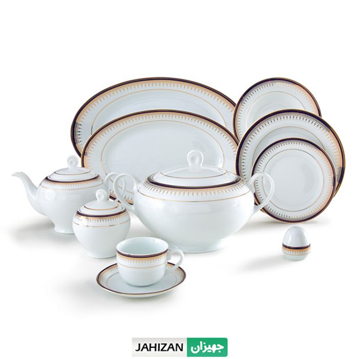 سرویس چینی زرین 102پارچه خاطره سری ایتالیا