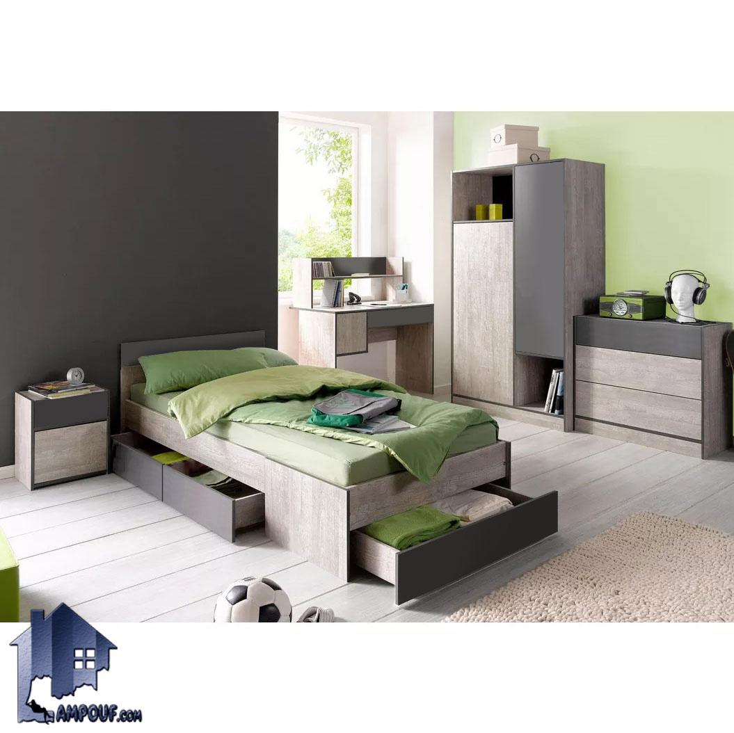تخت خواب یک نفره SBJ206