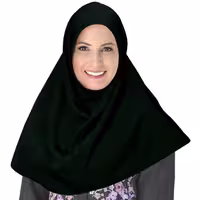 مقنعه کاملیا مدل K-90
