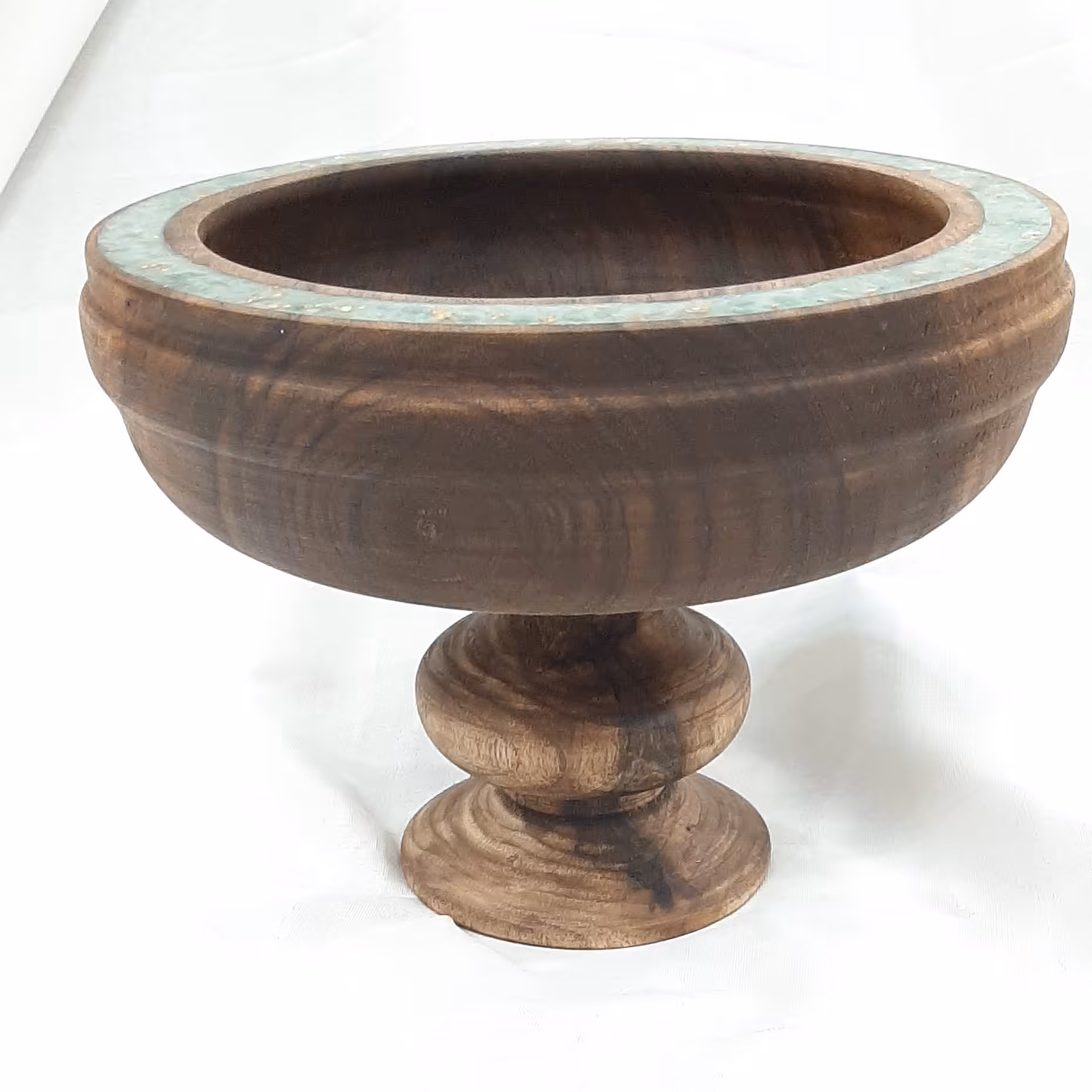 ظرف پذیرایی پایه دار چوبی