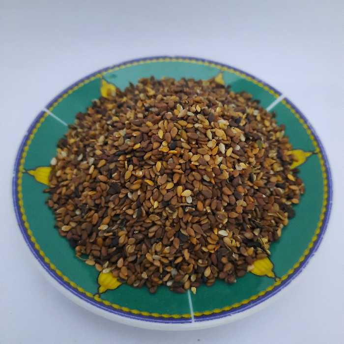 کنجد قهوه ای 75 گرمی فروشگاه آویشا