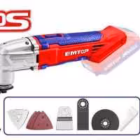 اره همه کاره شارژی 20 ولت همراه با باتری و شارژر ایمتاپ EMTOP مدل ELMF