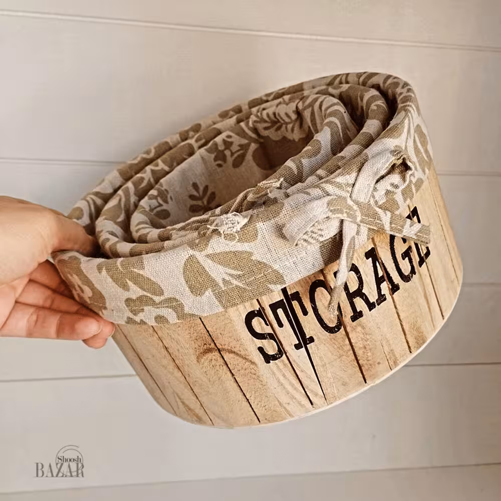 ست نظم دهنده گرد چوبی 3 سایز وارداتی