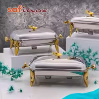 سوفله مستطیل متوسط فلیم دو رنگ.استیل نگیر.پایه و دسته زاماک.ارسال پسکرایه تهران اسنپ شهرستان باربری