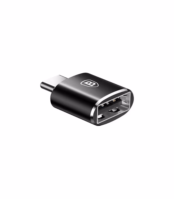 تبدیل USB OTG به Type-C باسئوس مدل Mini CATOTG-01