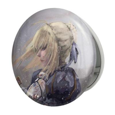 آینه جیبی خندالو طرح التر انیمه فیت استی نایت Fate Stay Night مدل تاشو کد 22787