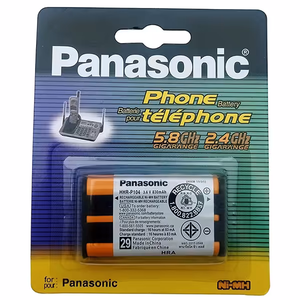 باتری تلفن پاناسونیک P104 اصلی