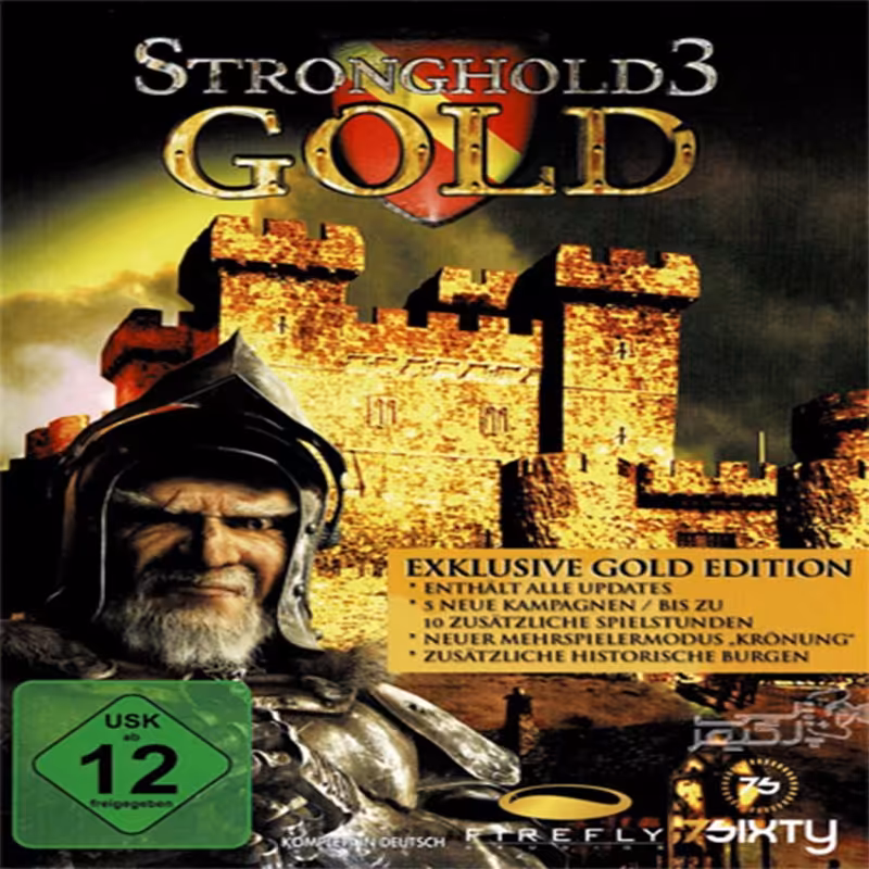 بازی زیبا و نوستالژی و استراتژیک دوبله فارسی Stronghold 3