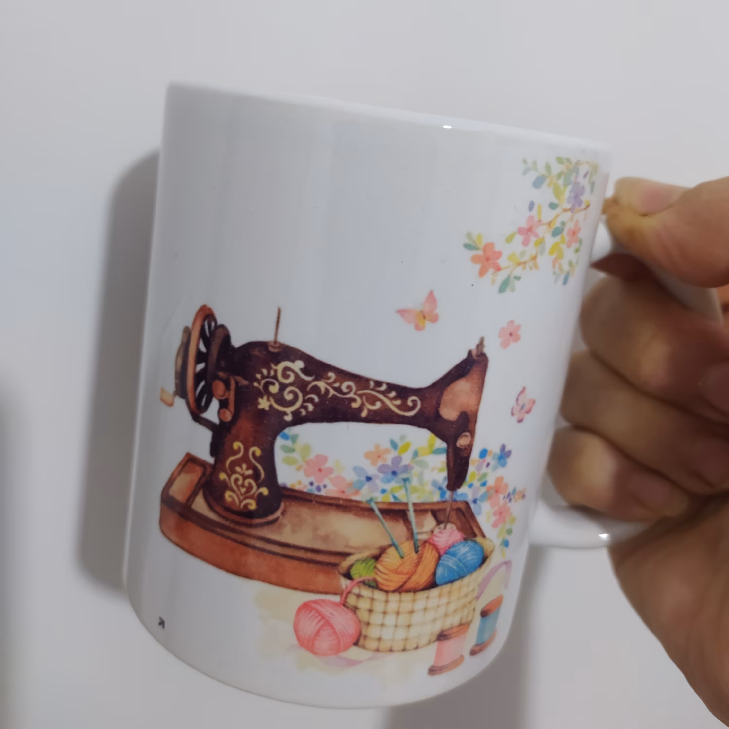 ماگ چرخ خیاطی 