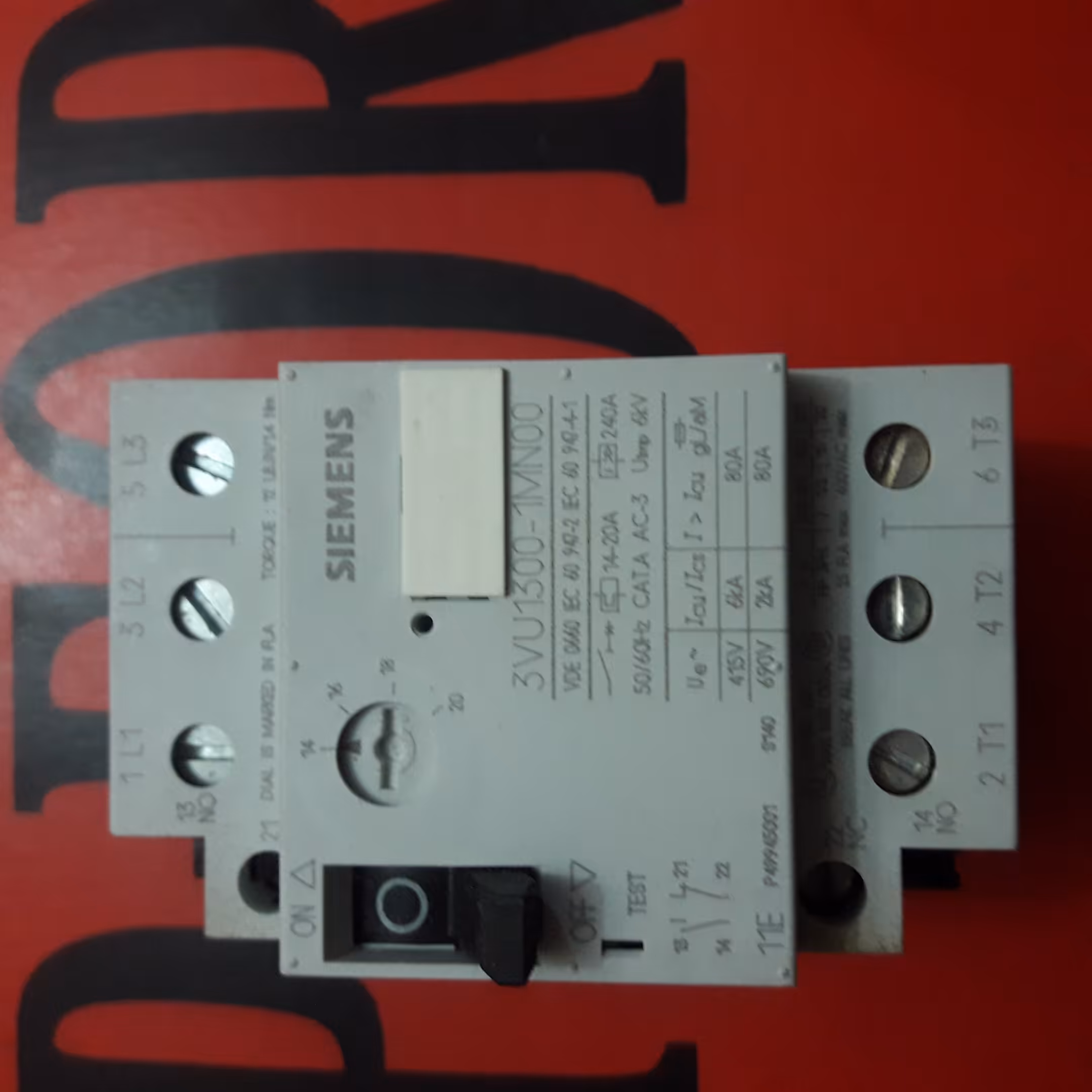 کلید حرارتی زیمنس رنج جریان 1تا1.6