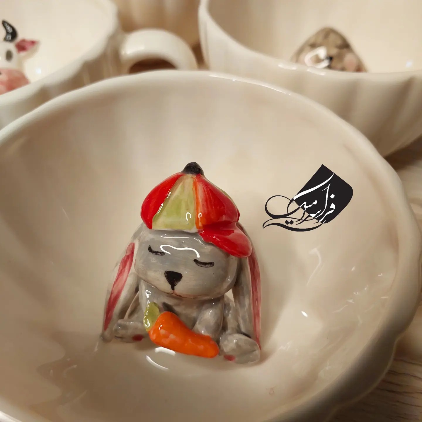 ماگ برجسته خرگوش 