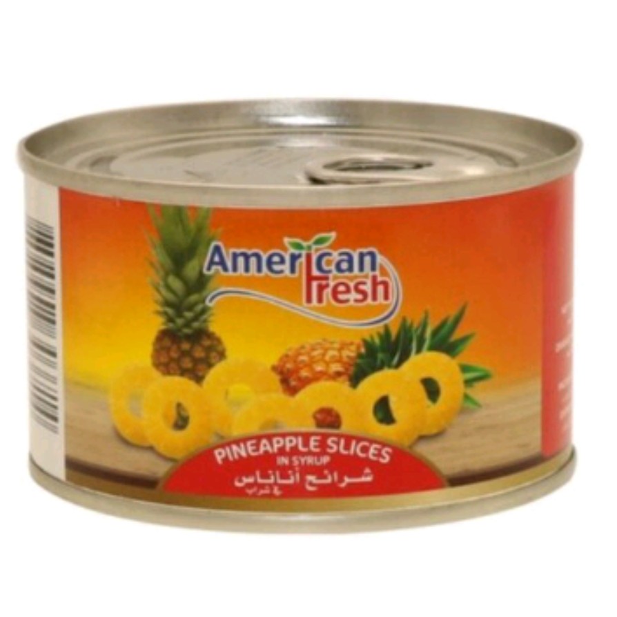 کمپوت آناناس امریکن فرش 227 گرمیemerican fresh