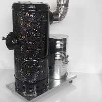 بخاری نفتی گازوییلی گاروئیلی رنگ کوره ای آتشخانه چدن (تخفیف ویژه اتمام فصل فروش)