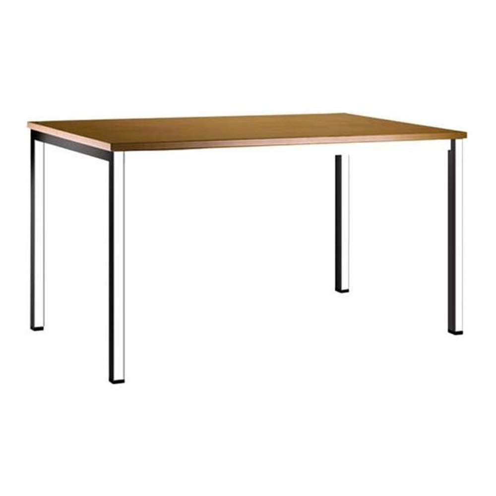 میز صفحه PVC پایه کروم مستطیل 80*140 کد 652 نظری