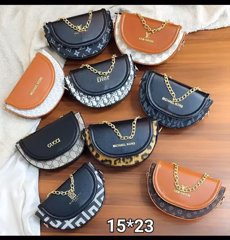 کیف خوشگل دخترانه دارای طرح و بند بلند و دستی 