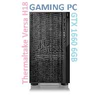 سیستم کامپیوتر ترمال تک گیمینگ ورسا i3 9100F گرافیک GTX 1660 6GB با کیس شیشه ای