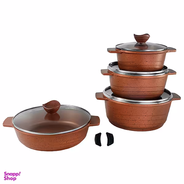 سرویس پخت و پز 10 پارچه پیلو مدل هپی