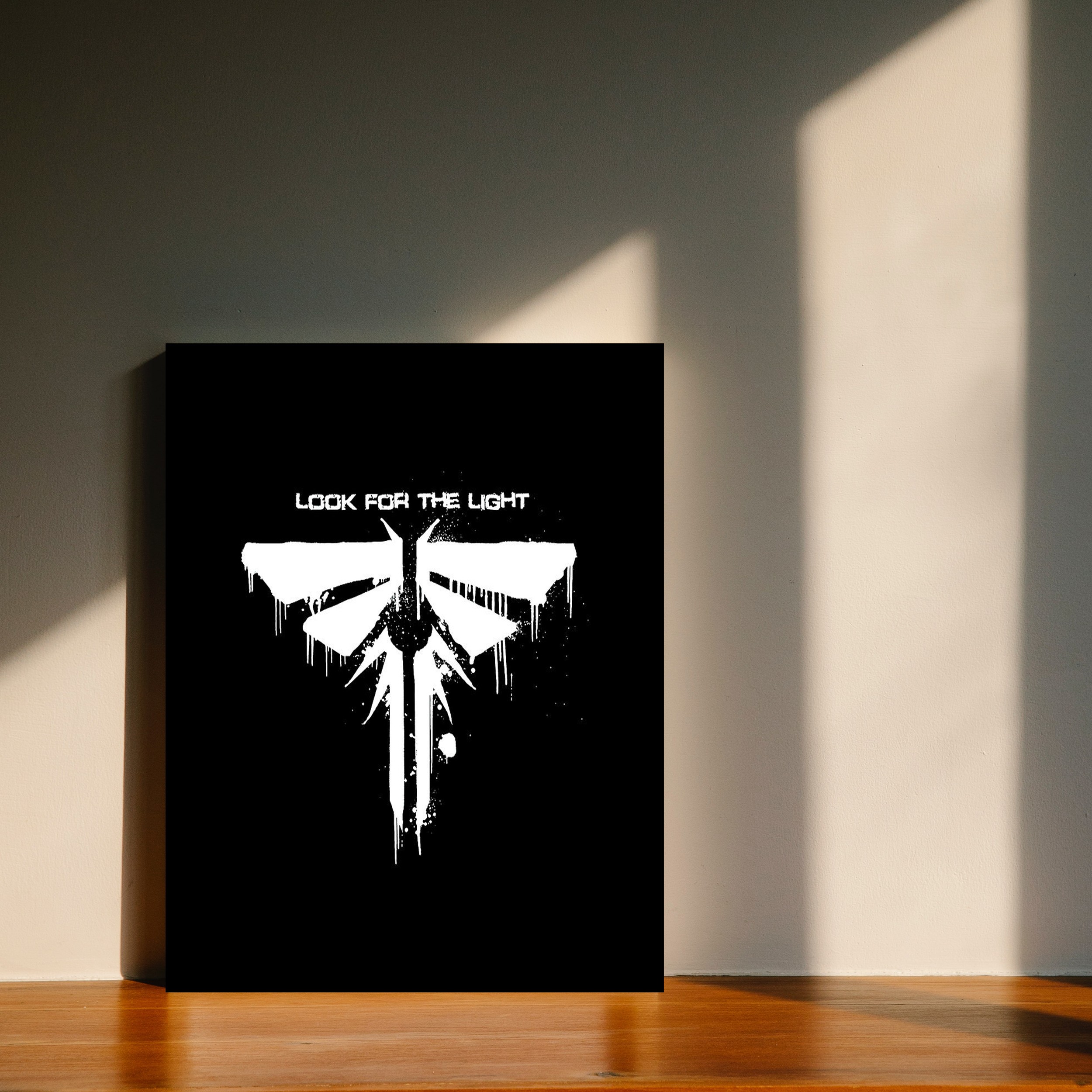 تابلو شاسی گیمینگ طرح لست آف آس فایرفلای last of us  سایز  40 در 60  کد 1271