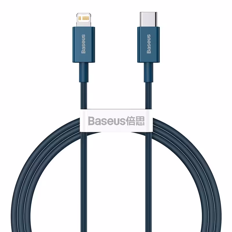 کابل شارژ Lightning باسئوس مدل CATLYS-C03 طول 2 متر