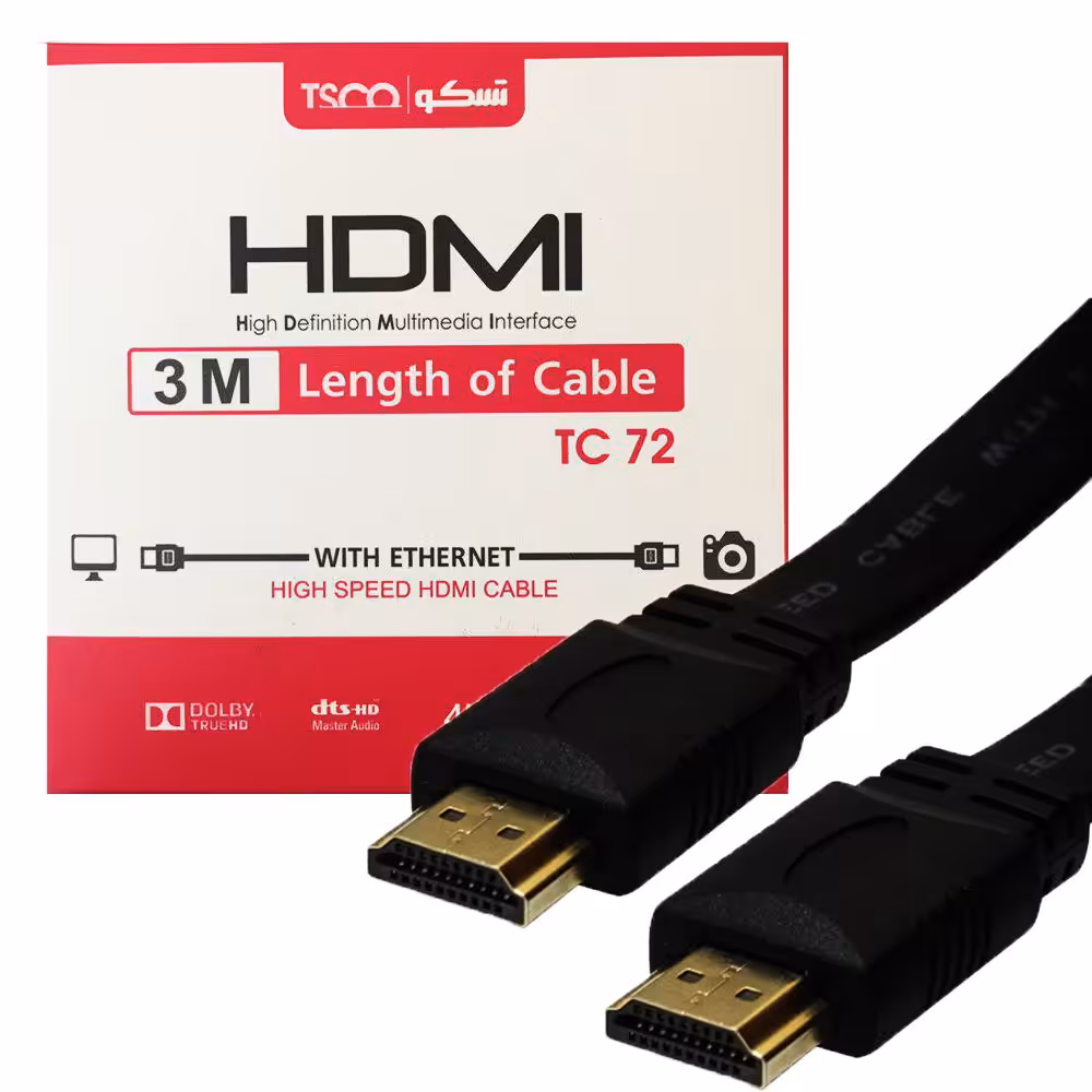کابل HDMI تسکو 3m مدل TC 72