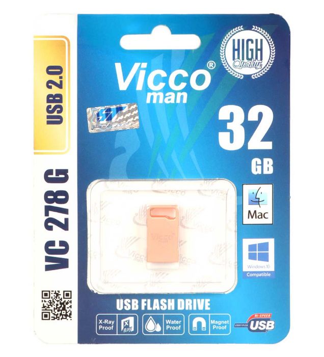 فلش مموری ویکومن مدل VC278 G USB 2.0 ظرفیت 32 گیگابایت