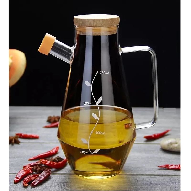 جا روغنی پیرکس شعله مستقیم ریشه درب چوب بامبو
