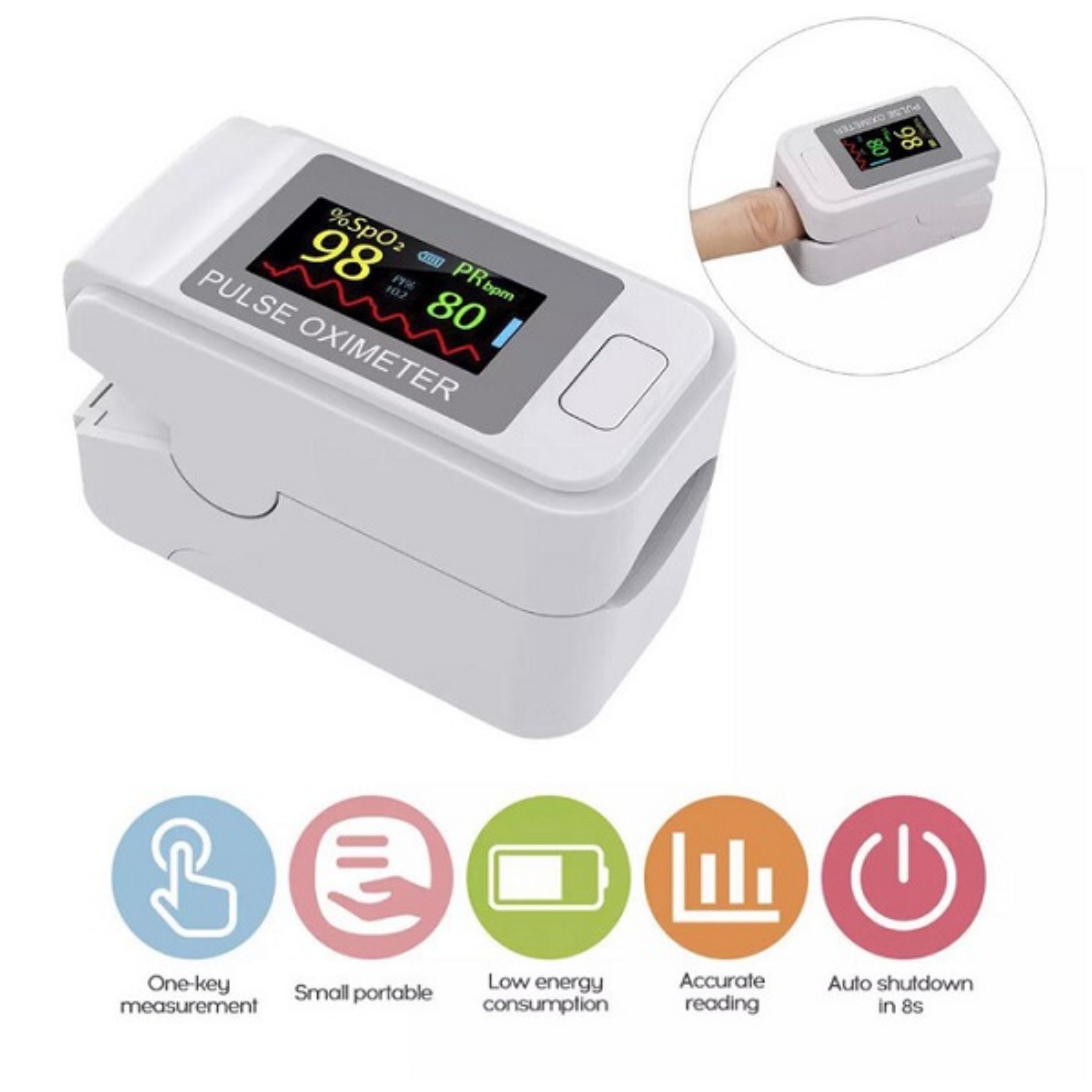پالس اکسیمتر lk89 با کیفیت بسیار عالی