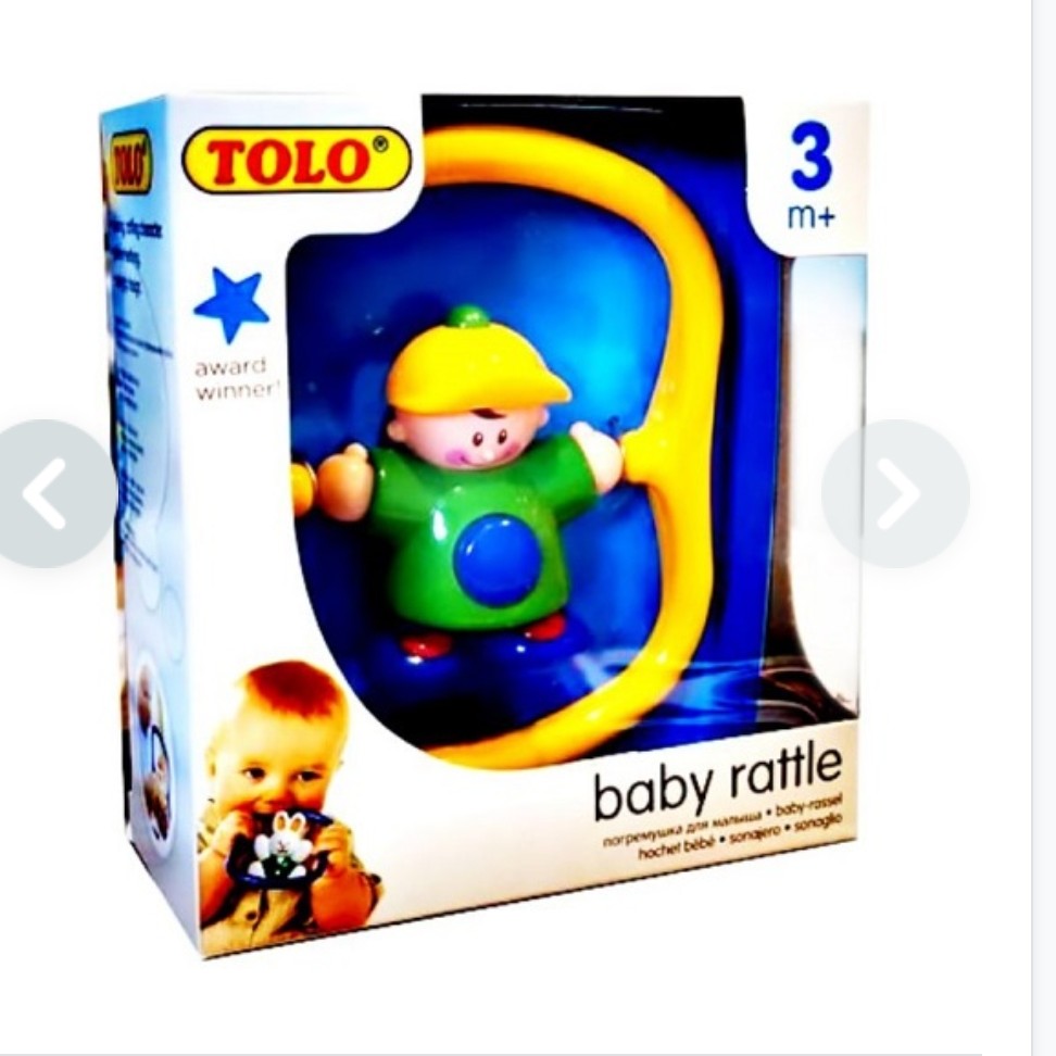 اسباب بازی جغجغه پسر تولو Tolo