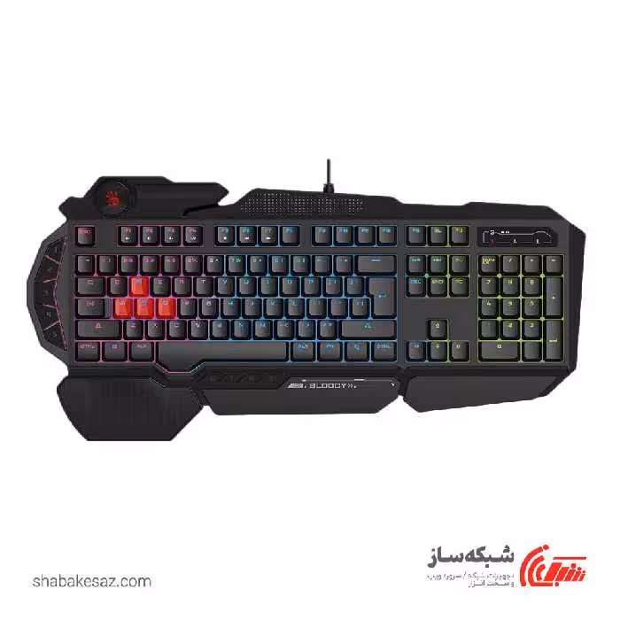 قیمت و خرید کیبورد باسیم ایفورتک A4tech Bloody B314 - شبکه ساز