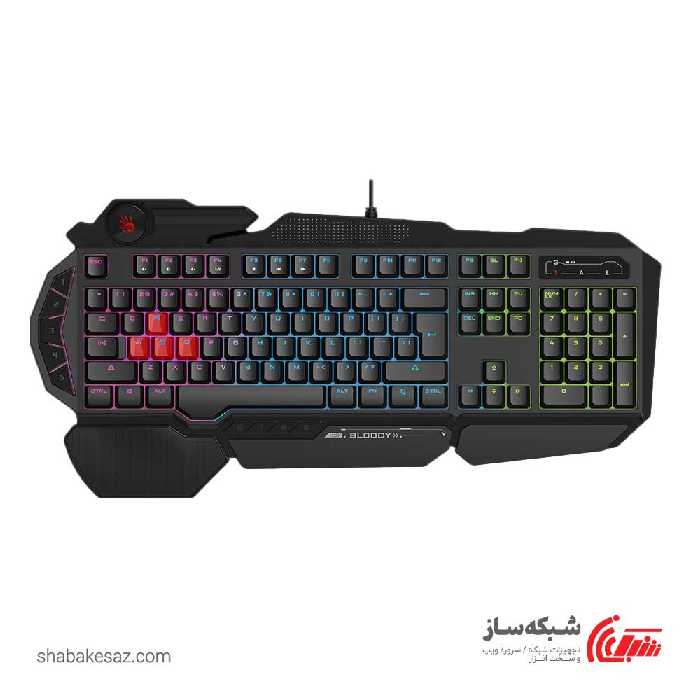 قیمت و خرید کیبورد باسیم ایفورتک A4tech Bloody B314 - شبکه ساز