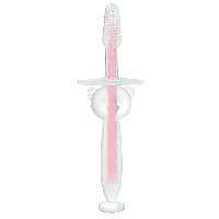 مسواک نوزاد سیلیکونی کیکابو kikka boo طرح خرس صورتی کد 31303040046