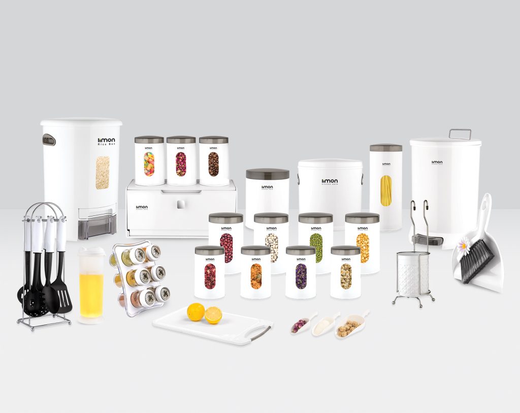 سرویس آشپزخانه گرد 36 پارچه لیمون کد 2011