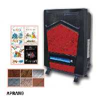 بخاری گازسوز ایران کار توس مدل شعاع - نوک مدادی