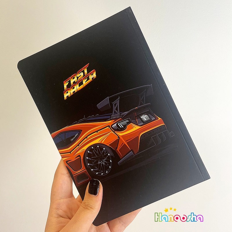 دفتر 50 برگ سویل طرح ماشین مسابقه | FASRT RACER