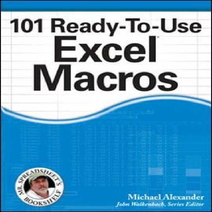 󾕇 Alexander M., 101 Ready-To-Use Excel Macros, 2012 - دانلود کتاب های دانشگاهی