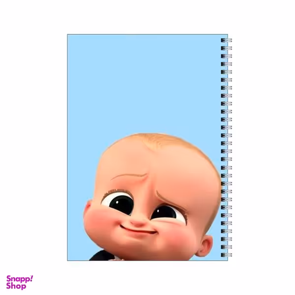 دفتر مشق 50 برگ بامبیلیپ طرح بچه رئیس کد 0329010