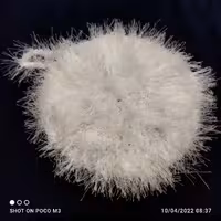 اسکاج ظرفشویی بافتنی  یوموش سفید 