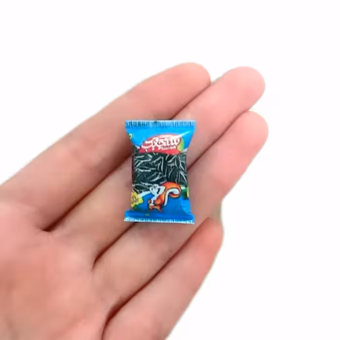 مینیاتوری تخمه نمکی سنجابک 