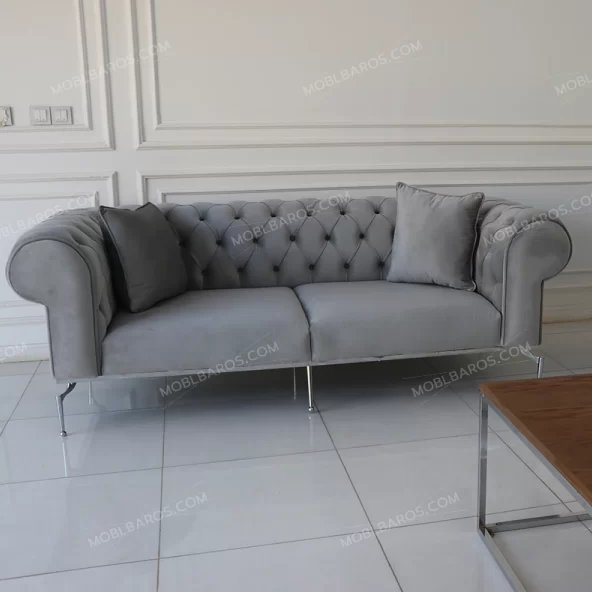 سرویس مبلمان مدرن استیل هارمونی (ارسال با باربری پس کرایه)